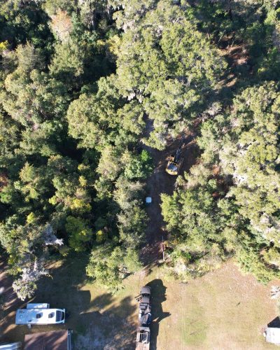 Land Clearing Before